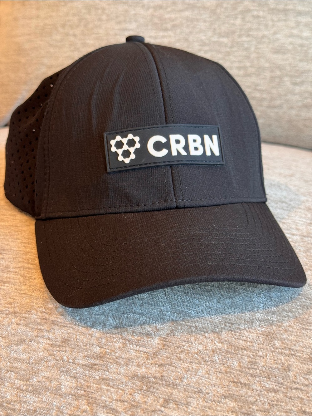 CRBN Pickleball Quick-Dry Performance Trucker Hat Black